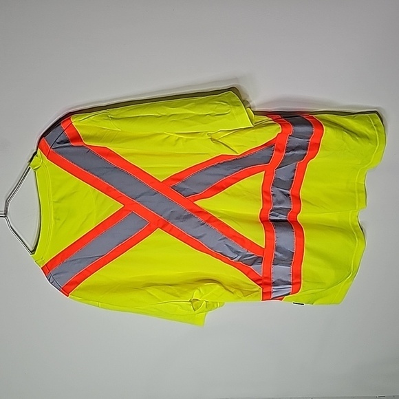 Forcefield XXL yellow reflective short sleeve shirt - Picture 4 of 7